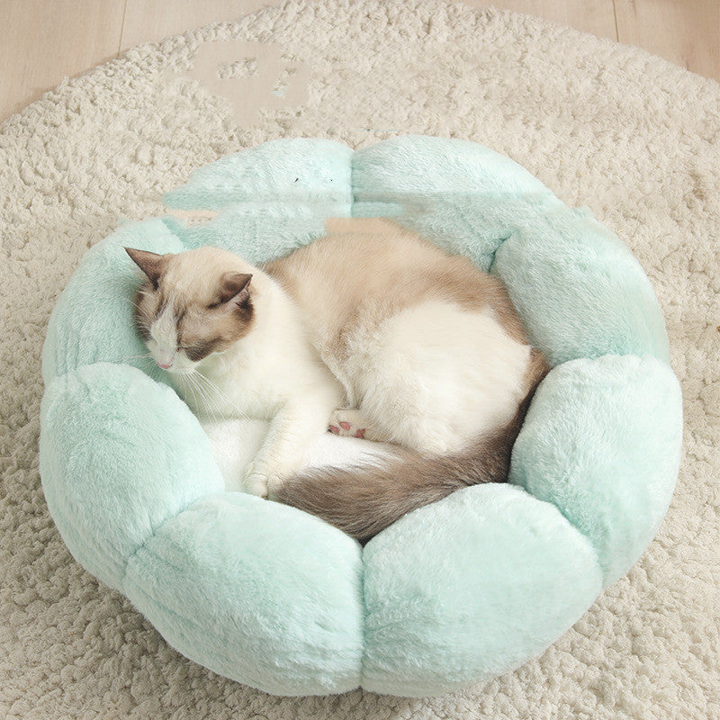 Flower-shaped Pet Cat and Dog Bed