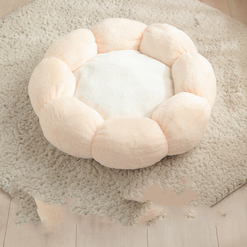 Flower-shaped Pet Cat and Dog Bed