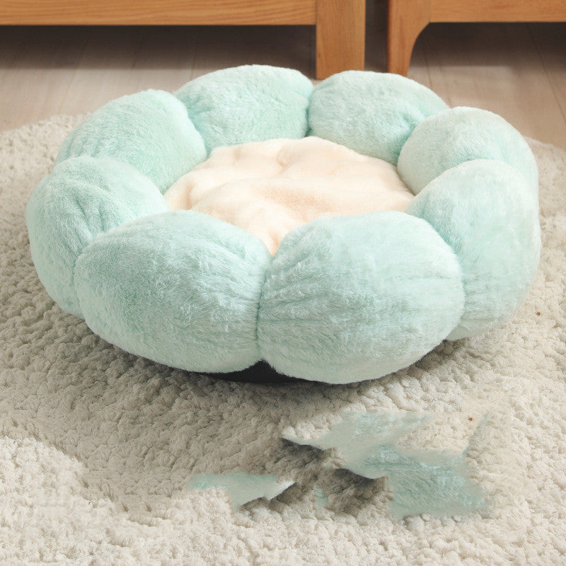 Flower-shaped Pet Cat and Dog Bed