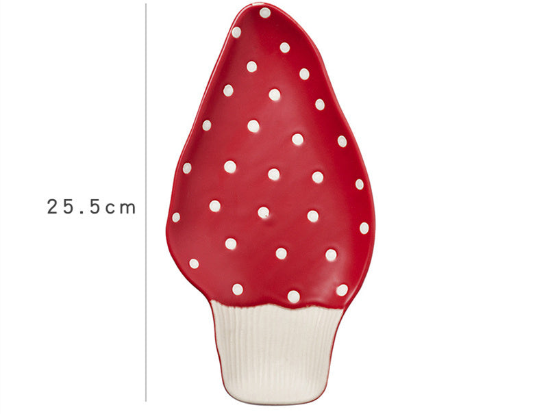 Maidenheart Red Mushroom Tableware