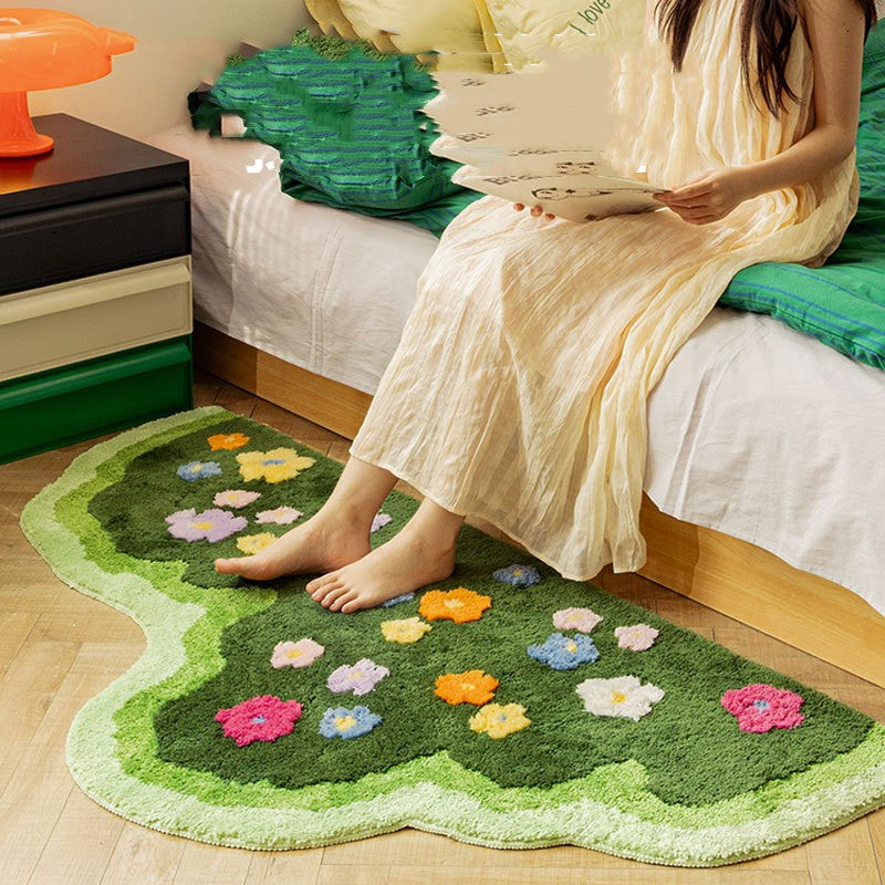 Flower Doormat Carpet
