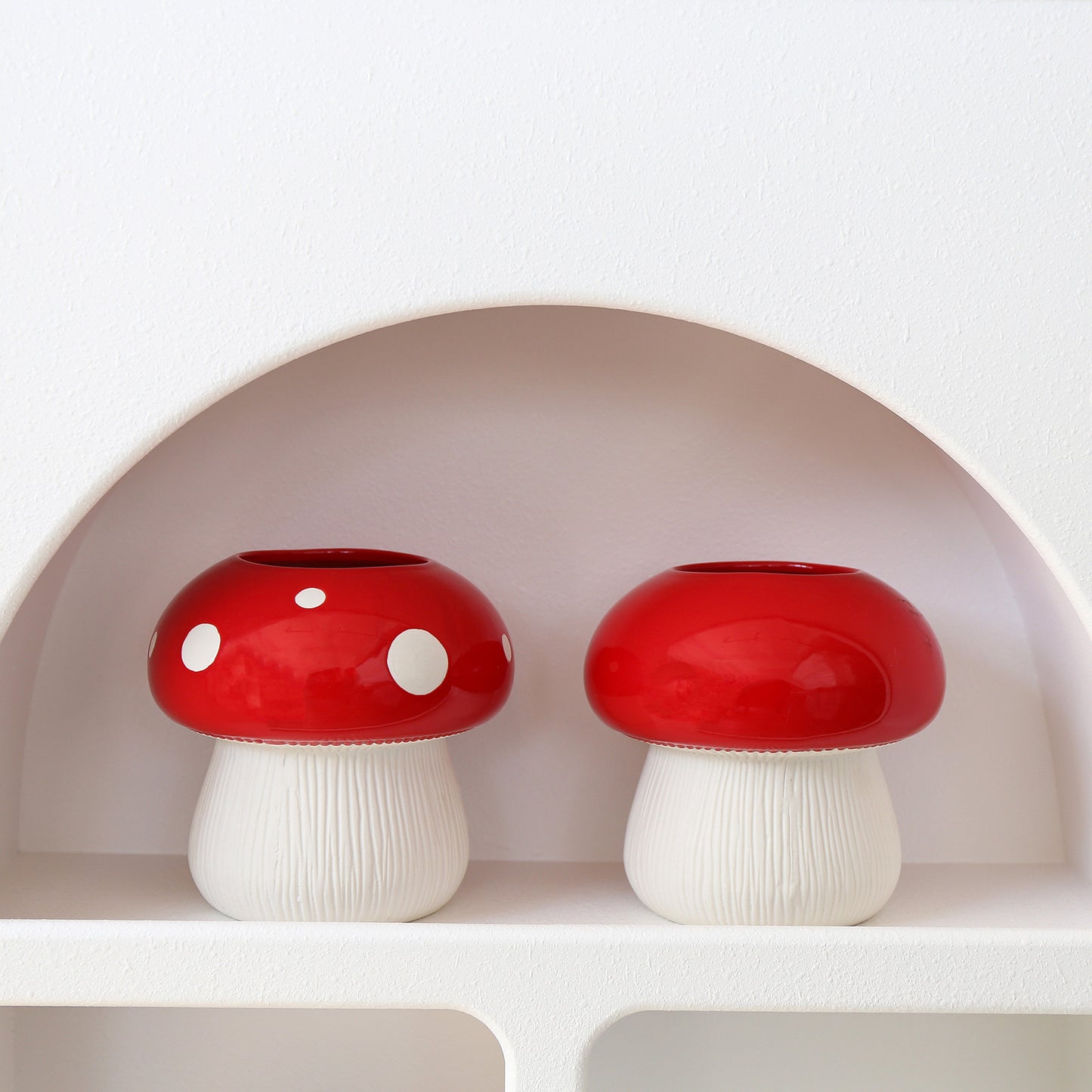 Mushroom Ceramic Vases