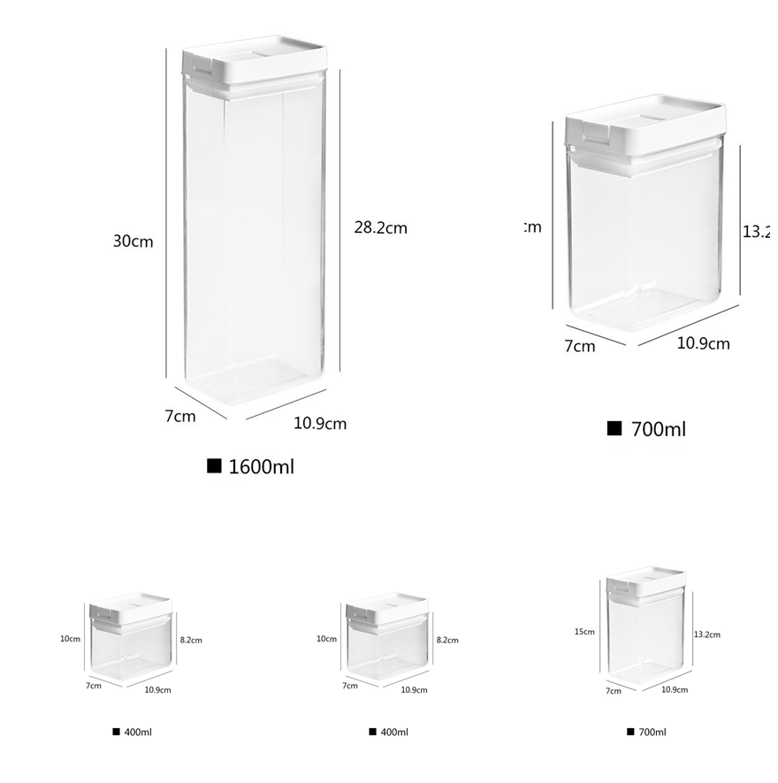 Plastic Storage Canisters