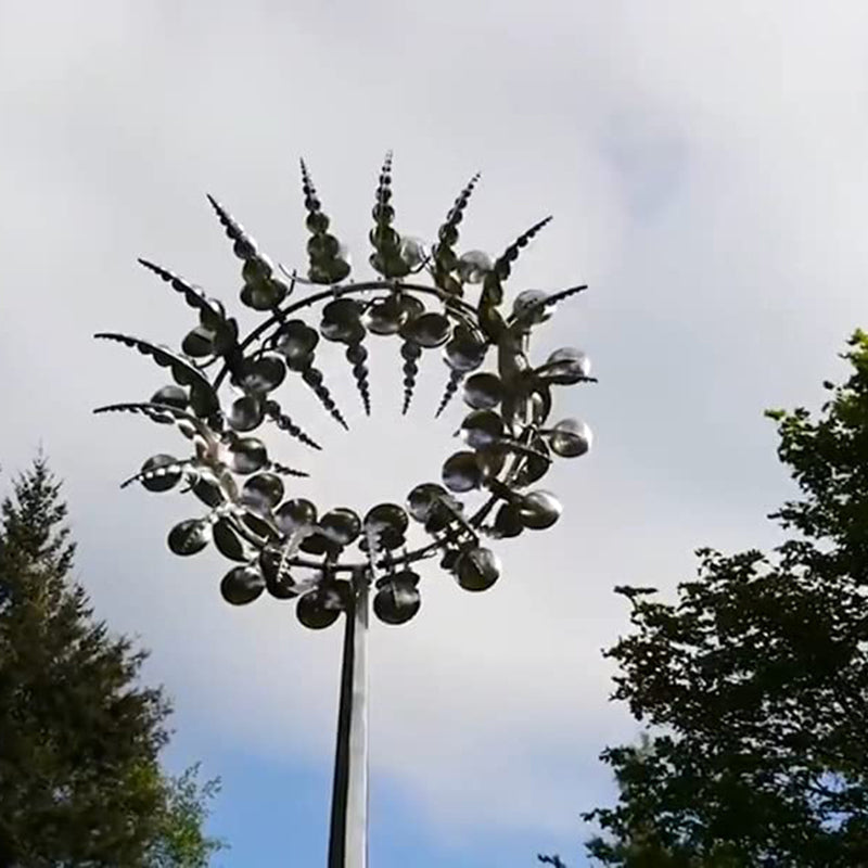 Lawn Garden Metal Kinetic Windmill