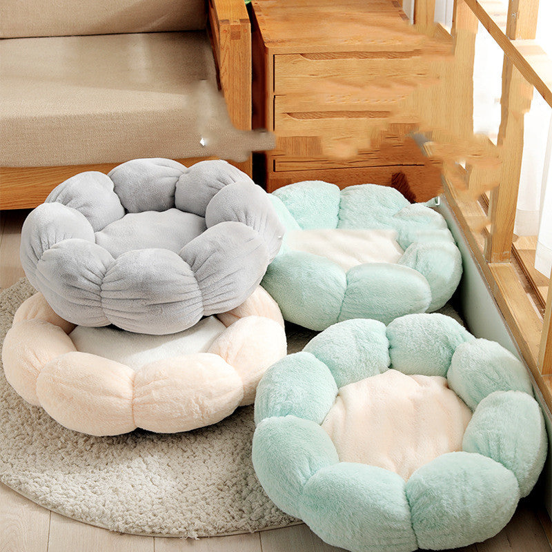 Flower-shaped Pet Cat and Dog Bed