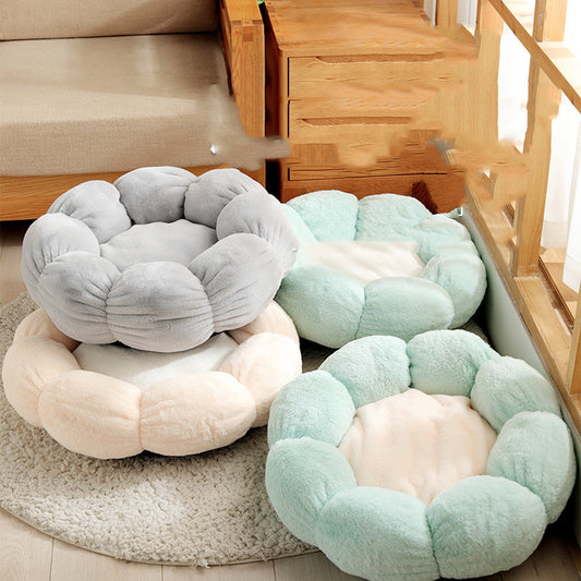 Flower-shaped Pet Cat and Dog Bed