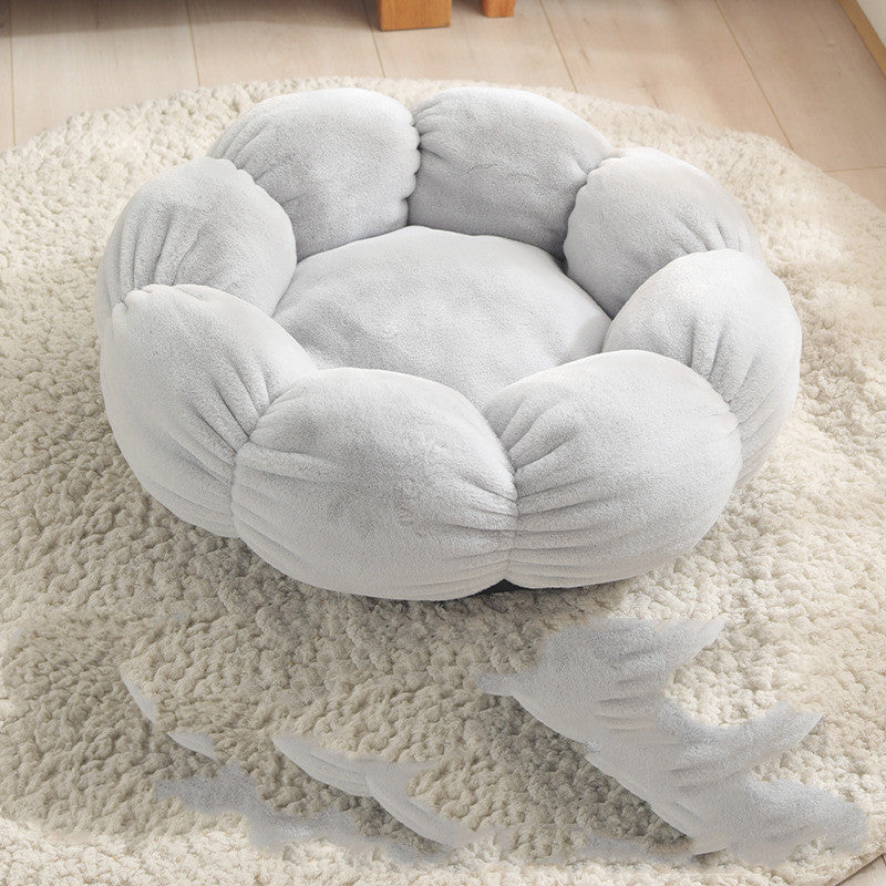 Flower-shaped Pet Cat and Dog Bed