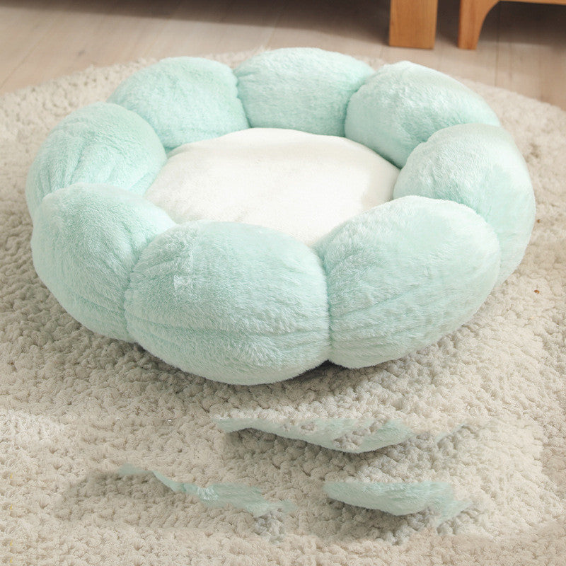 Flower-shaped Pet Cat and Dog Bed