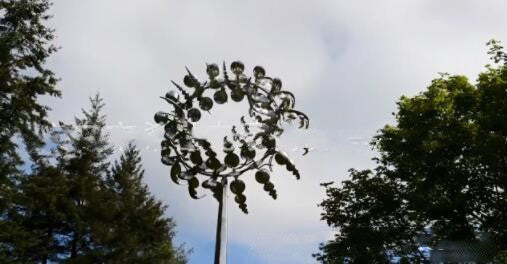 Lawn Garden Metal Kinetic Windmill