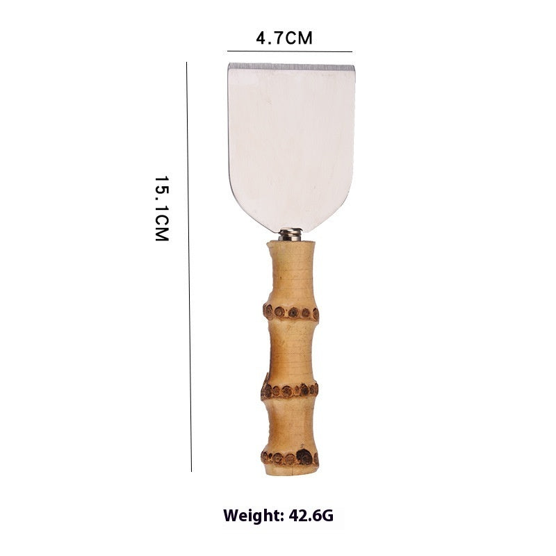 Baking Tool Pizza Bamboo Cheese Knife Set