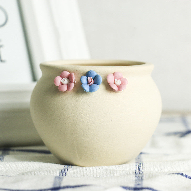 Ceramic Succulent Flower Pot