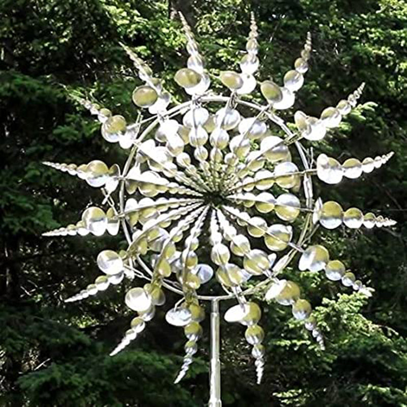 Lawn Garden Metal Kinetic Windmill