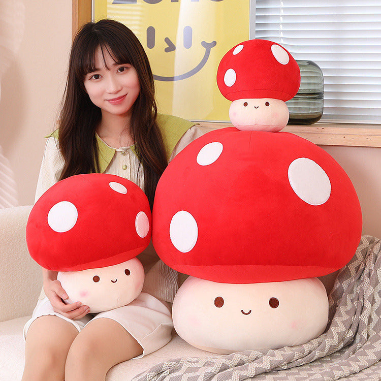 Mushroom Doll Pillow