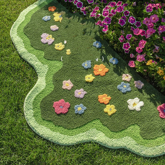 Flower Doormat Carpet