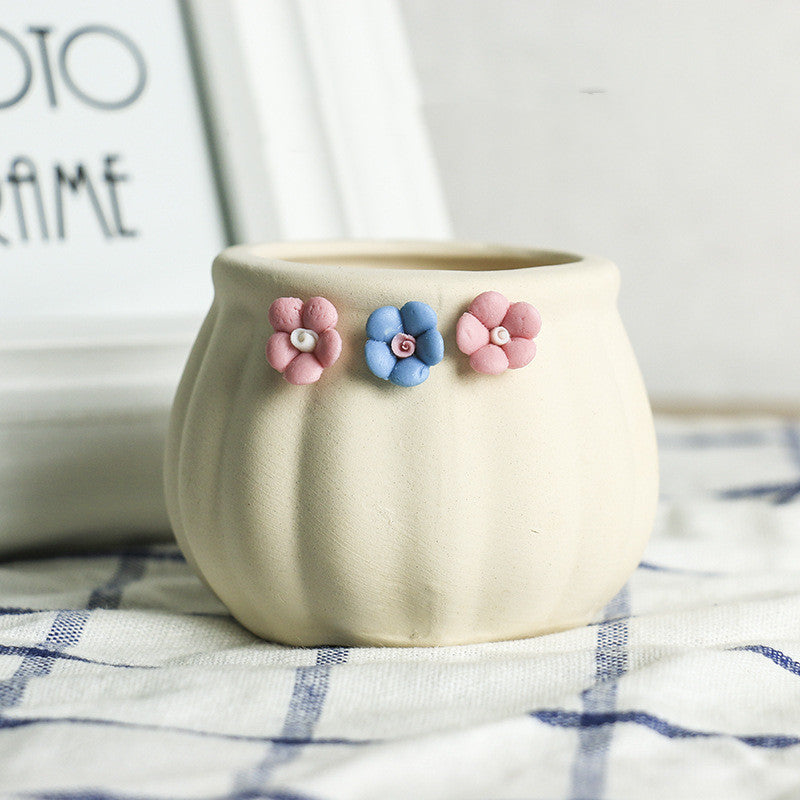 Ceramic Succulent Flower Pot