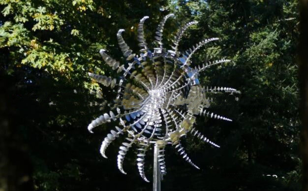 Lawn Garden Metal Kinetic Windmill
