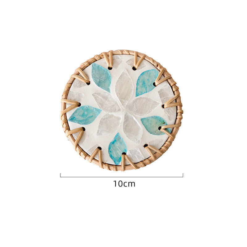 Rattan Style Coaster