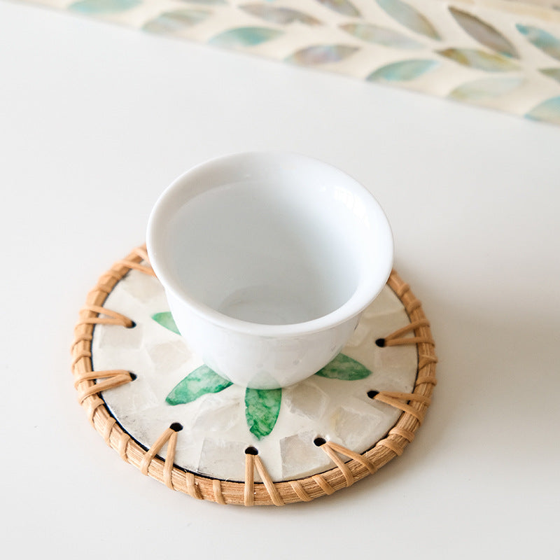 Rattan Style Coaster