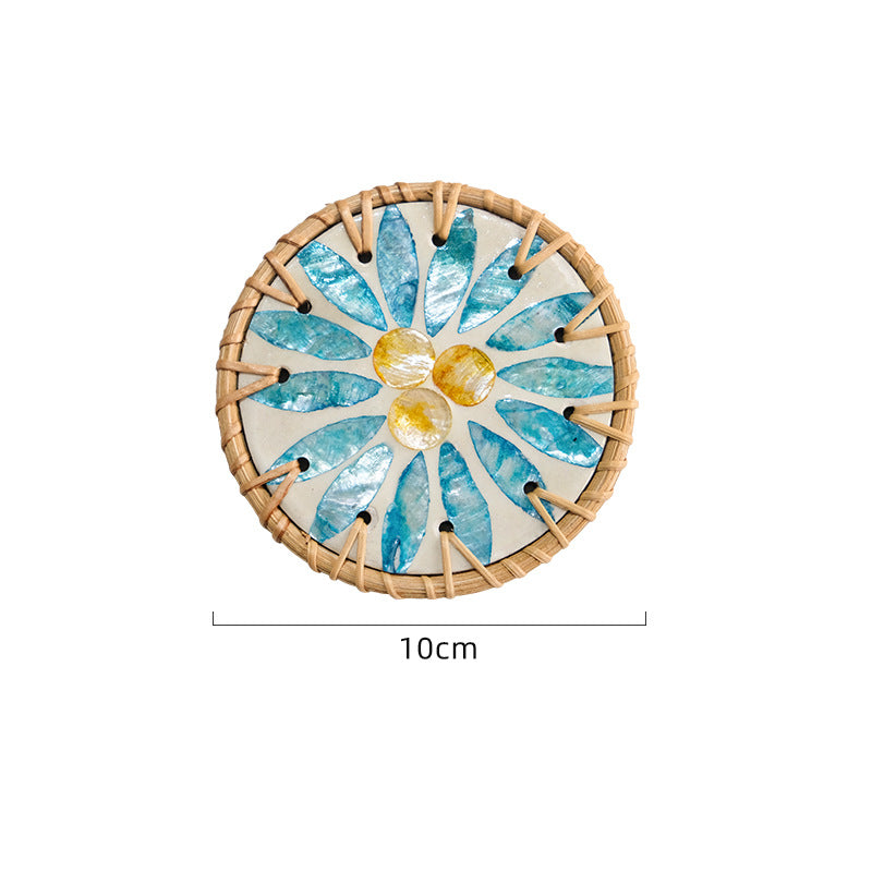 Rattan Style Coaster