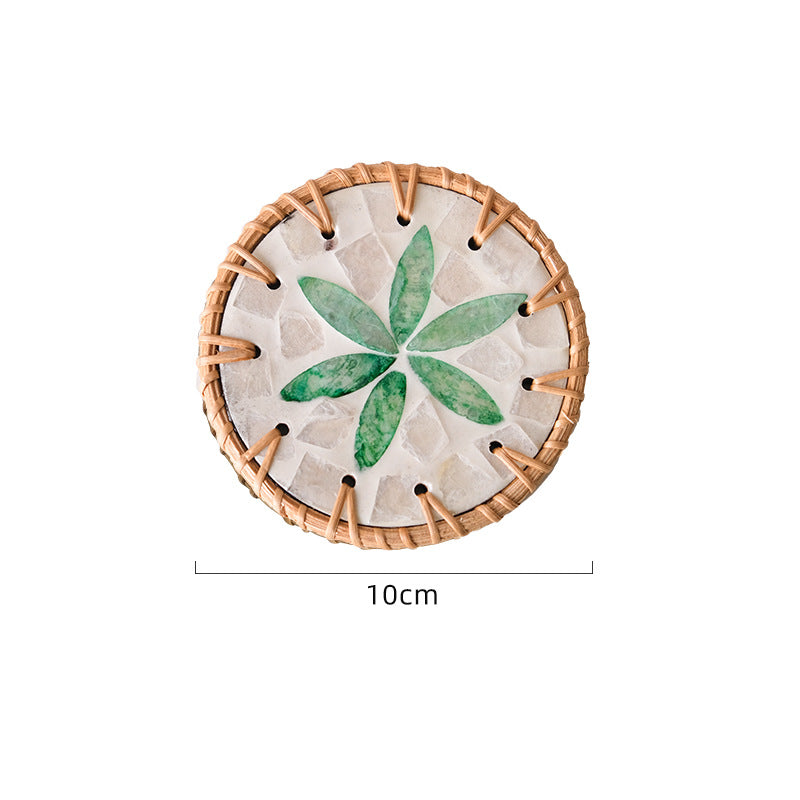 Rattan Style Coaster