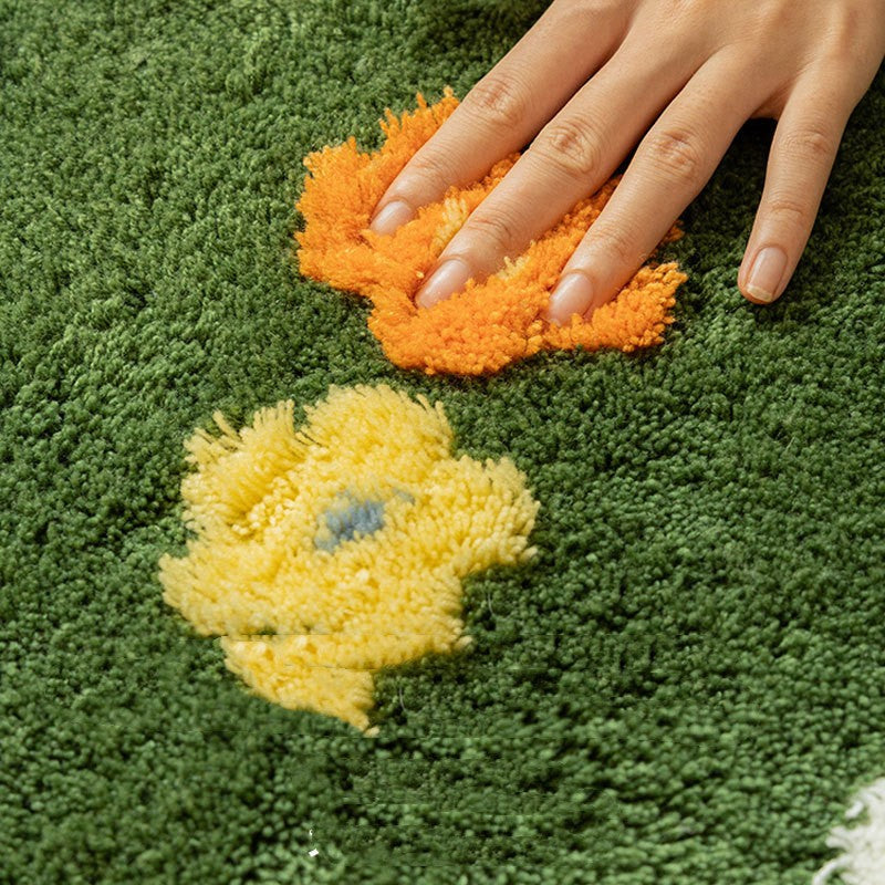 Flower Doormat Carpet